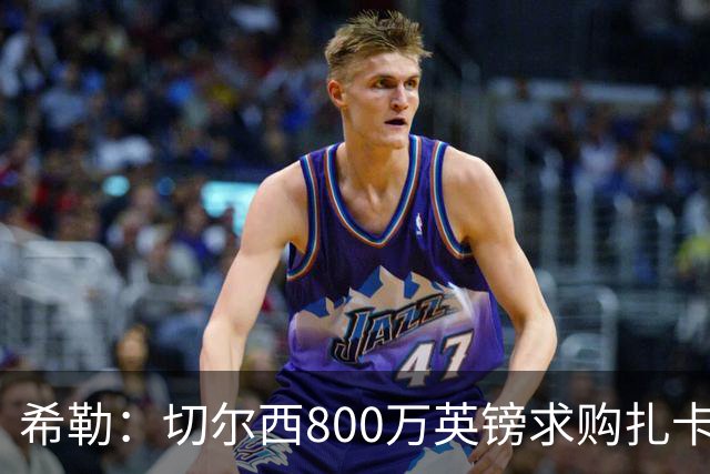 希勒：切尔西800万英镑求购扎卡太离谱，上赛季他是英超最佳之一